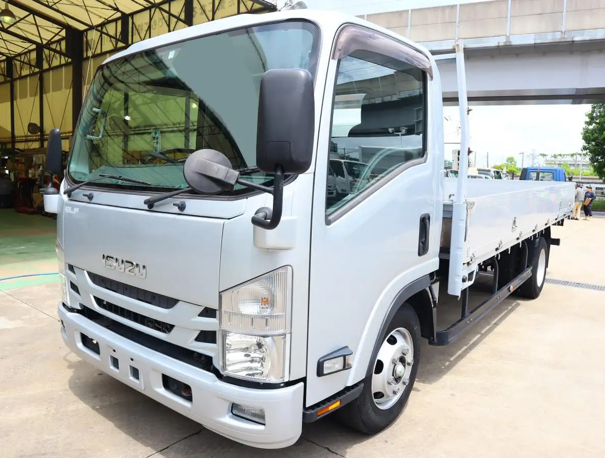 いすゞ エルフ 小型 平ボディ アルミブロック TPG-NPR85AR の中古トラック【車両No.166395】