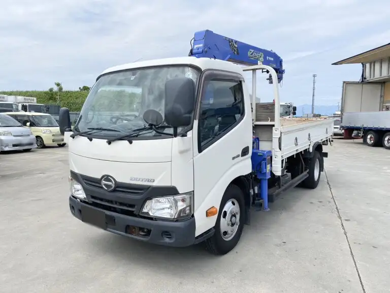 日野 デュトロ 小型 クレーン付 4段 ラジコン の中古トラック【車両No.166371】