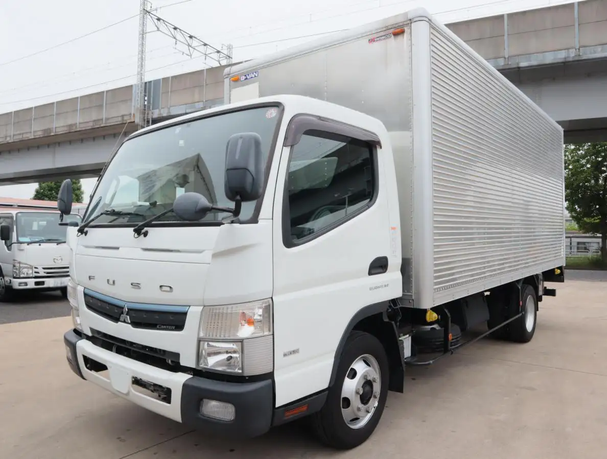 三菱 キャンター 小型 アルミバン パワーゲート TPG-FEB80 の中古トラック【車両No.166474】
