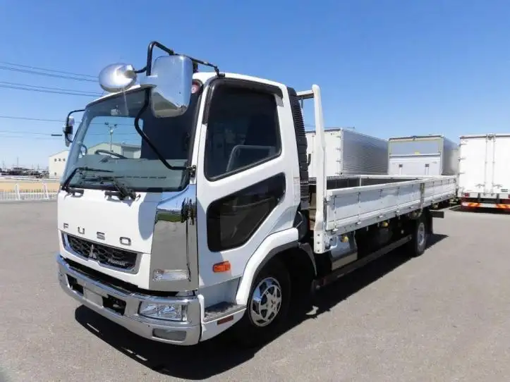 三菱 ファイター 中型/増トン 平ボディ 床鉄板 TKG-FK71F の中古トラック【車両No.166573】