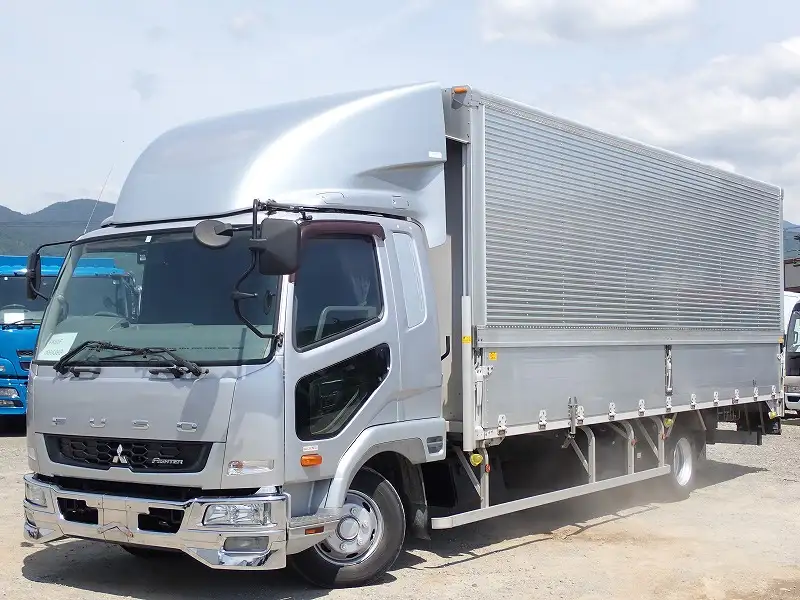 三菱 ファイター 中型/増トン ウイング ベッド TKG-FK61F の中古トラック【車両No.166541】