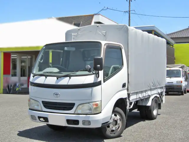 トヨタ トヨエース 小型 平ボディ 幌 パワーゲート の中古トラック【車両No.166553】