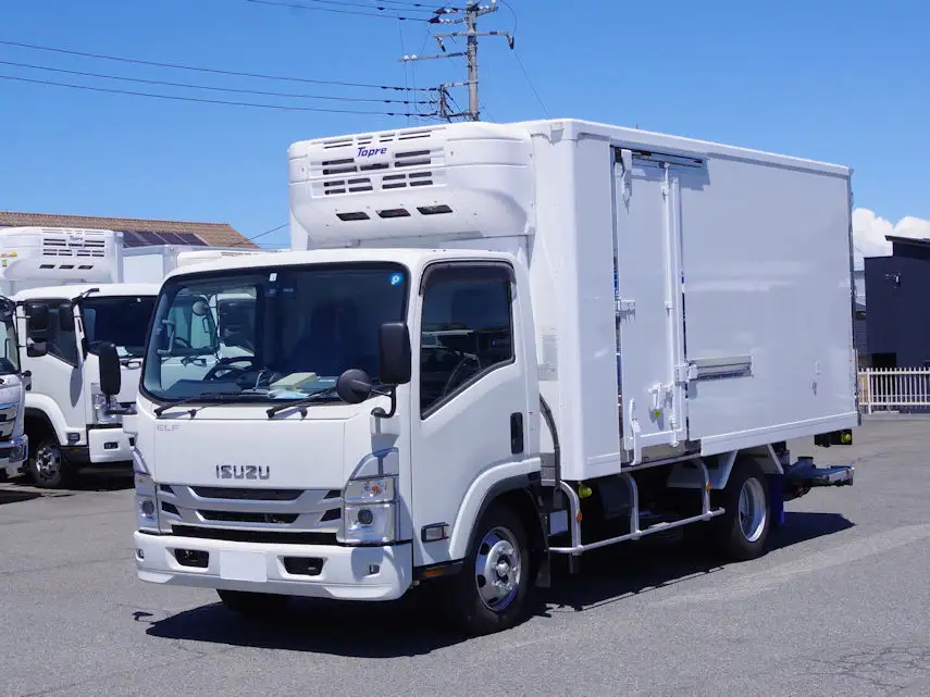 いすゞ エルフ 小型 冷凍冷蔵 低温 パワーゲート の中古トラック【車両No.166574】