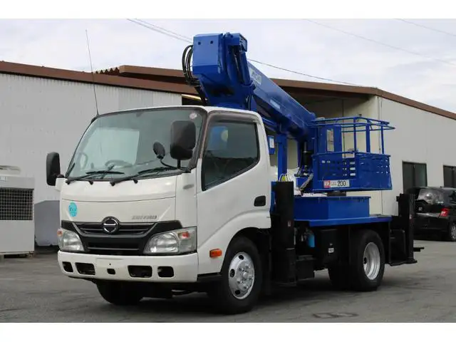 日野 デュトロ 小型 高所・建柱車 高所作業車 電工仕様 の中古トラック【車両No.166575】