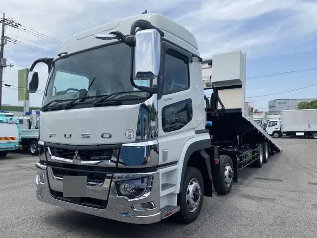三菱 スーパーグレート 大型 車両重機運搬 ハイルーフ ウインチ の中古トラック【車両No.166615】