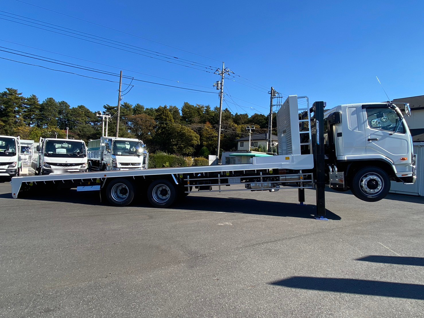 三菱 ファイター 中型/増トン 車両重機運搬 ラジコン ウインチ｜画像4