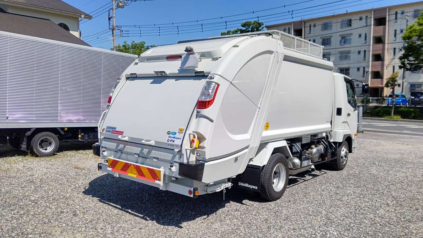 三菱 ファイター 中型/増トン パッカー車(塵芥車) プレス式 2KG-FK72Fの中古トラック画像2