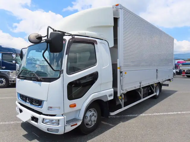 三菱 ファイター 中型/増トン ウイング エアサス ベッド の中古トラック【車両No.166633】