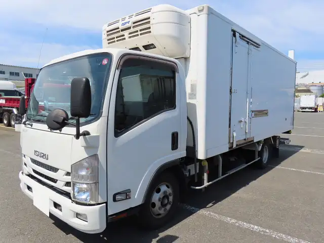 いすゞ エルフ 小型 冷凍冷蔵 パワーゲート 床アルミ の中古トラック【車両No.166628】