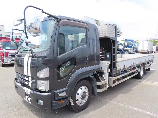 いすゞ フォワード 中型/増トン クレーン付 アルミブロック 4段 の中古トラック【車両No.166623】
