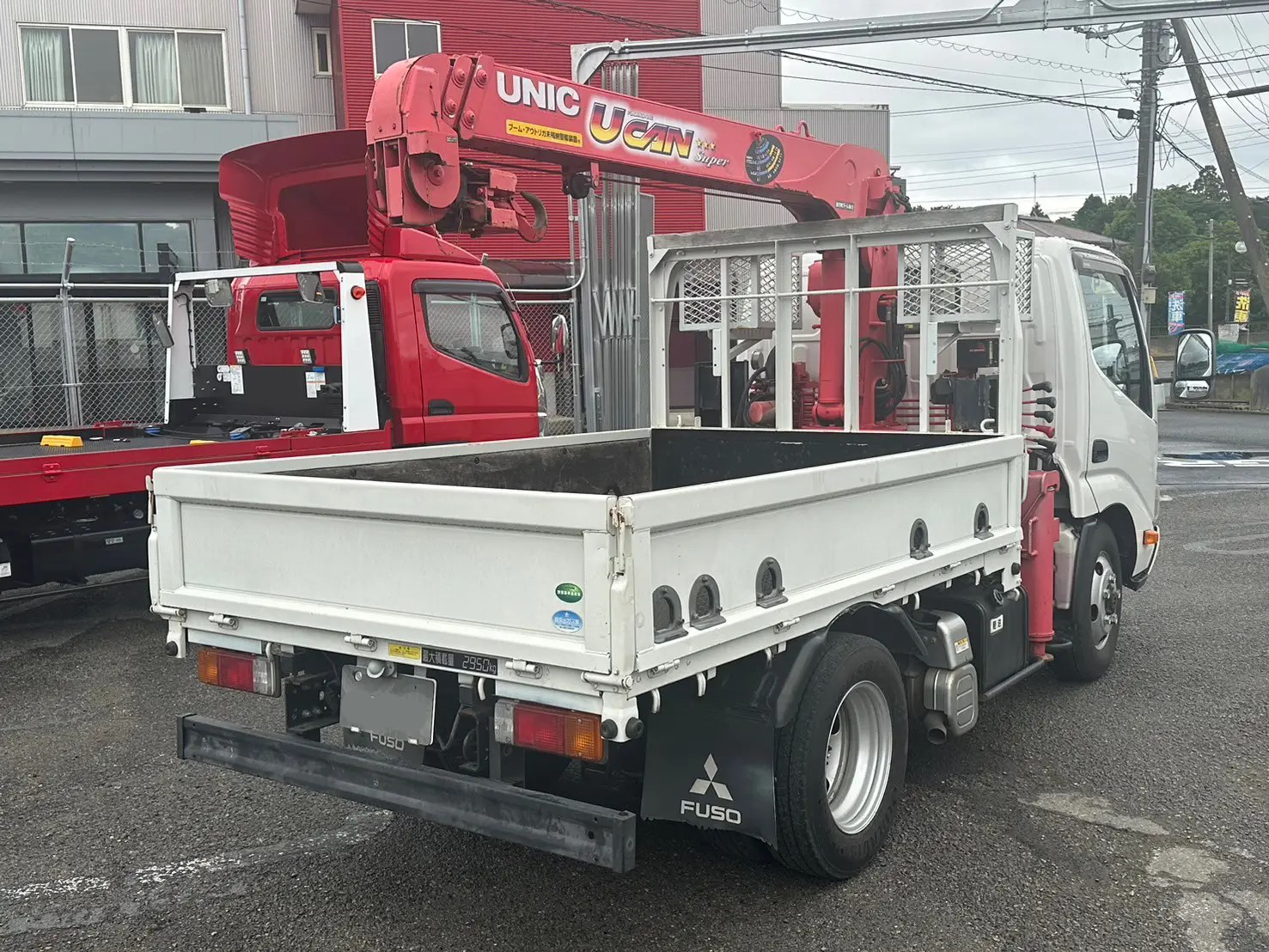 日野 デュトロ 小型 クレーン付き(ユニック) 床鉄板 3段｜画像3