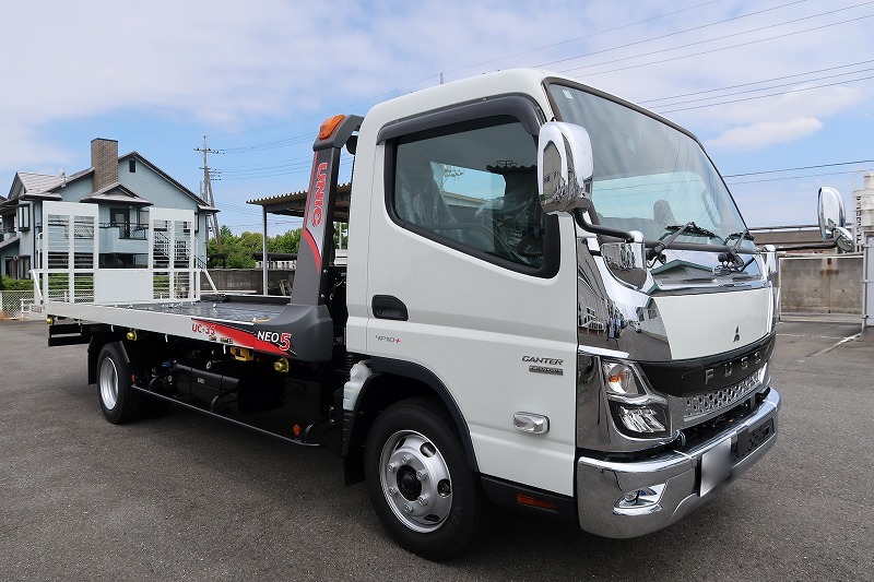 三菱 キャンター 小型 車両重機運搬 ラジコン ウインチ｜画像3