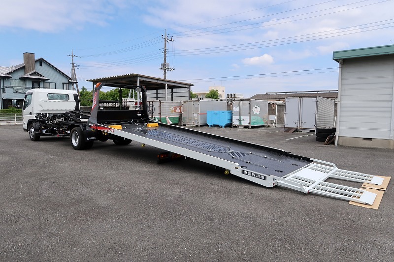 三菱 キャンター 小型 車両重機運搬 ラジコン ウインチ｜画像7