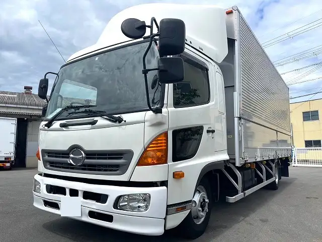 日野 レンジャー 中型/増トン ウイング エアサス ベッド の中古トラック【車両No.166716】