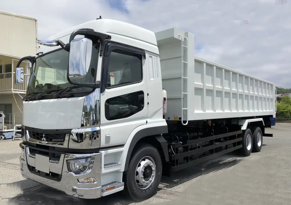 三菱 スーパーグレート 大型 ダンプ 土砂禁 ハイルーフ の中古トラック【車両No.166795】