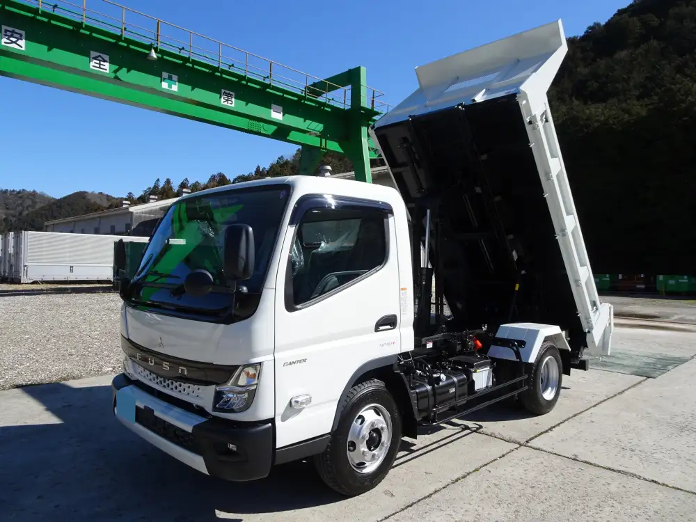 三菱 キャンター 小型 ダンプ ローダー 2PG-FEBM0 の中古トラック【車両No.166865】
