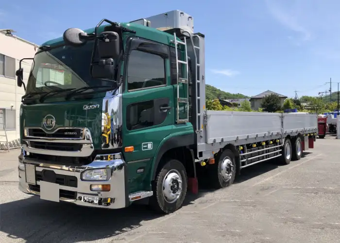 日産UD クオン 大型 平ボディ アルミブロック エアサス の中古トラック【車両No.166840】