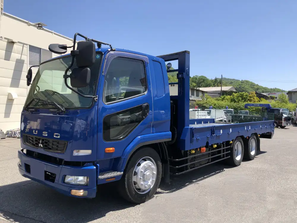 三菱 ファイター 中型/増トン 車両重機運搬 ウインチ LDG-FQ62F の中古トラック【車両No.166790】