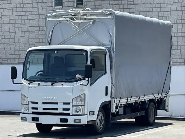 いすゞ エルフ 小型 ウイング 幌ウイング パワーゲート の中古トラック【車両No.166935】