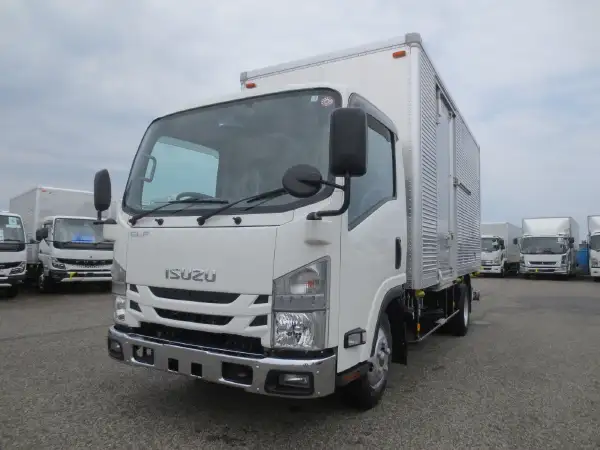 いすゞ エルフ 小型 アルミバン パワーゲート サイドドア の中古トラック【車両No.166934】