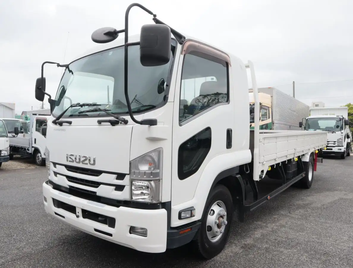 いすゞ フォワード 中型/増トン 平ボディ ベッド TKG-FRR90S2 の中古トラック【車両No.166749】