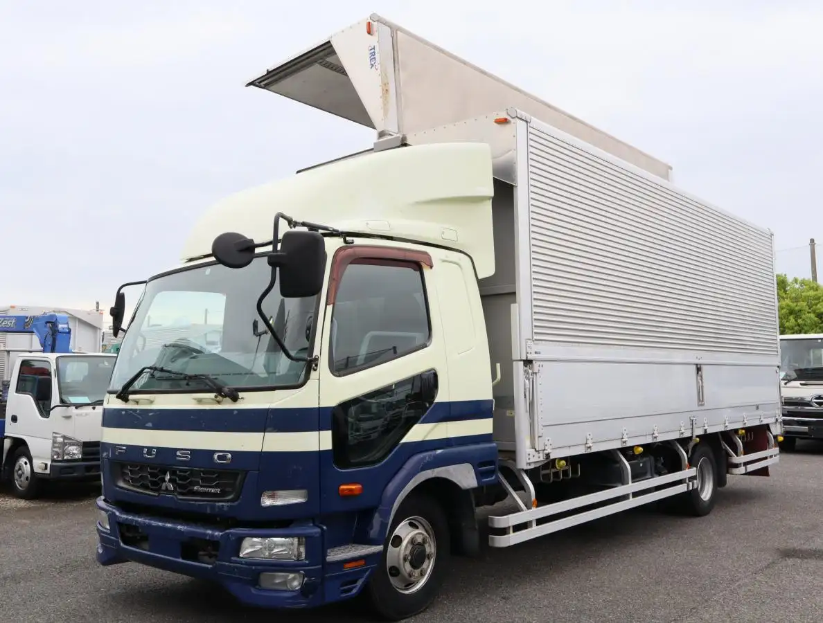 三菱 ファイター 中型/増トン ウイング ベッド TKG-FK61F の中古トラック【車両No.166691】