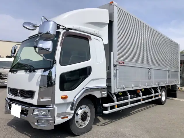 三菱 ファイター 中型/増トン ウイング エアサス ベッド の中古トラック【車両No.166841】