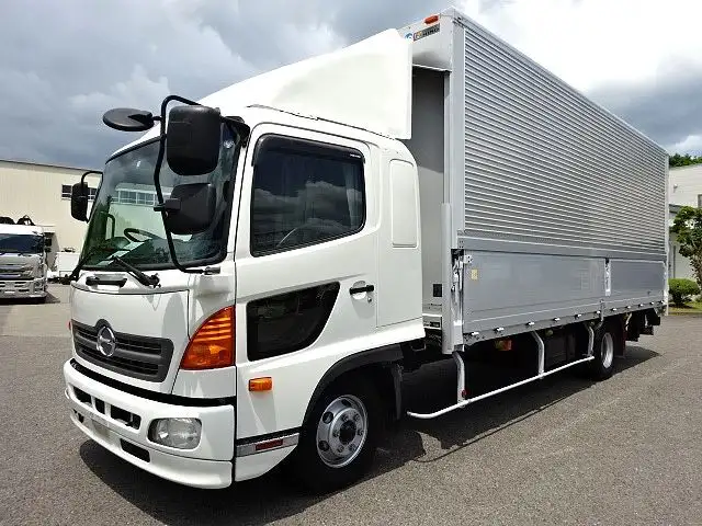 日野 レンジャー 中型/増トン ウイング パワーゲート ベッド の中古トラック【車両No.166815】