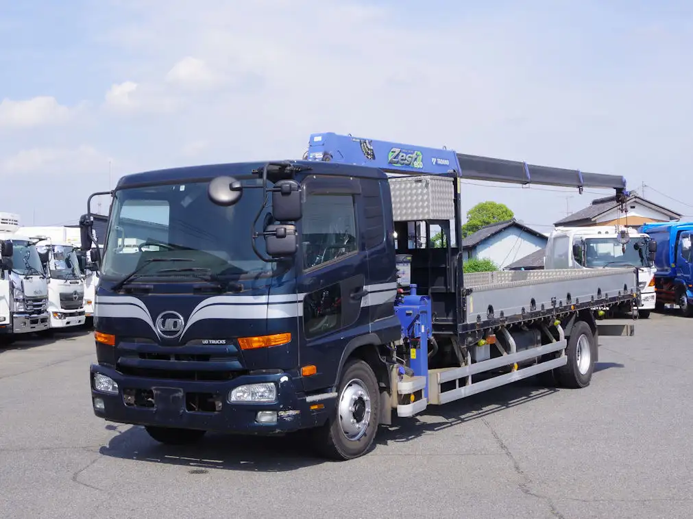 日産UD コンドル 中型/増トン クレーン付 アルミブロック 4段 の中古トラック【車両No.167037】