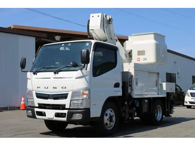 三菱 キャンター 小型 高所・建柱車 高所作業車 電工仕様 の中古トラック【車両No.167017】