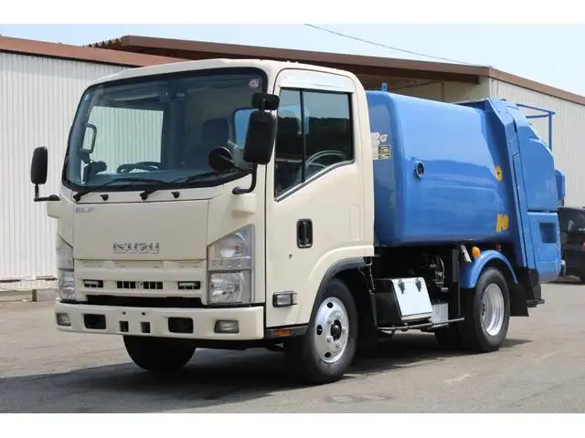 いすゞ エルフ 小型 パッカー車 巻き込み式 回転ダンプ式 の中古トラック【車両No.166982】