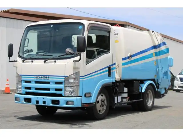 いすゞ エルフ 小型 パッカー車 巻き込み式 回転ダンプ式 の中古トラック【車両No.166967】