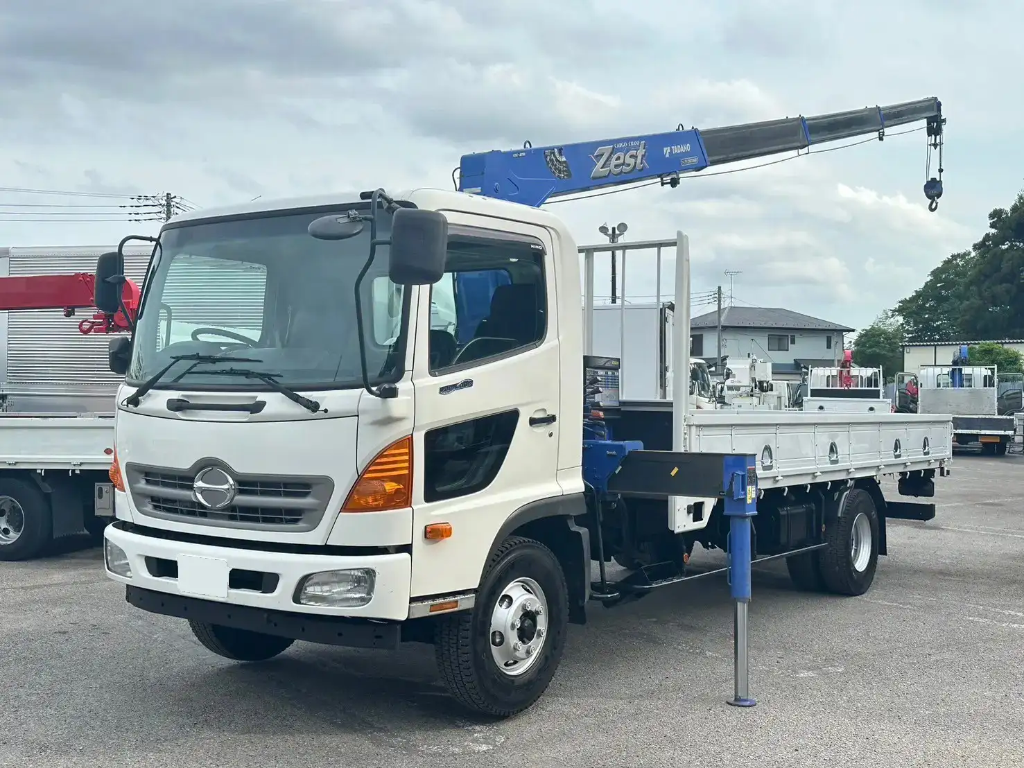 日野 レンジャー 中型/増トン クレーン付 4段 ラジコン の中古トラック【車両No.167127】