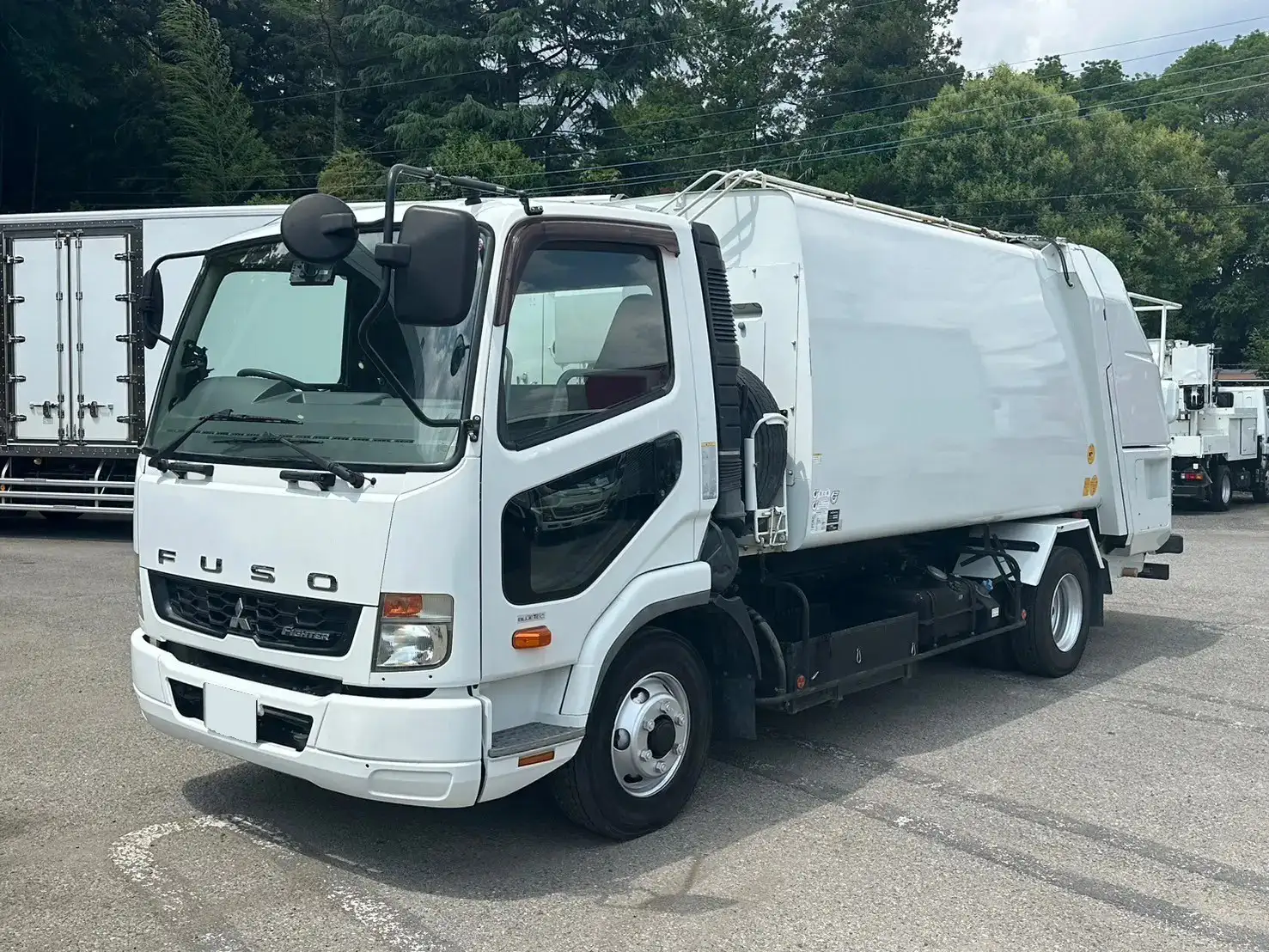 三菱 ファイター 中型/増トン パッカー車 プレス式 TKG-FK71F の中古トラック【車両No.167087】