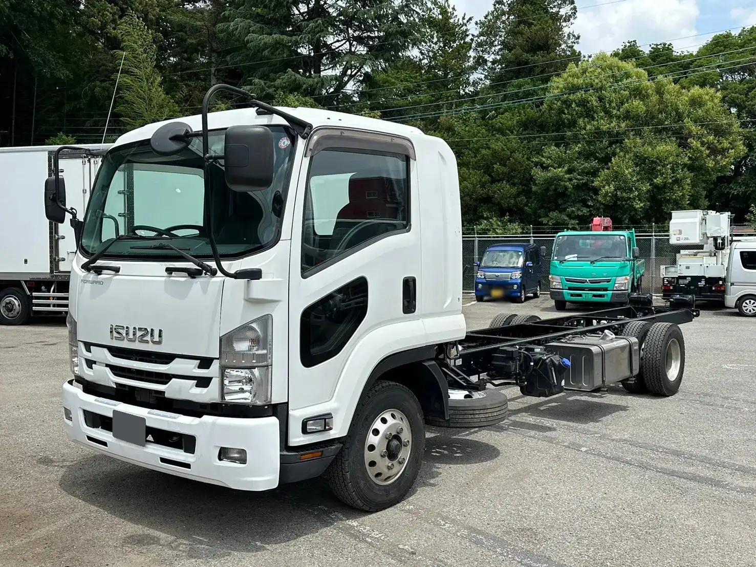 いすゞ フォワード 中型/増トン シャーシ ベッド エアサス の中古トラック【車両No.167095】