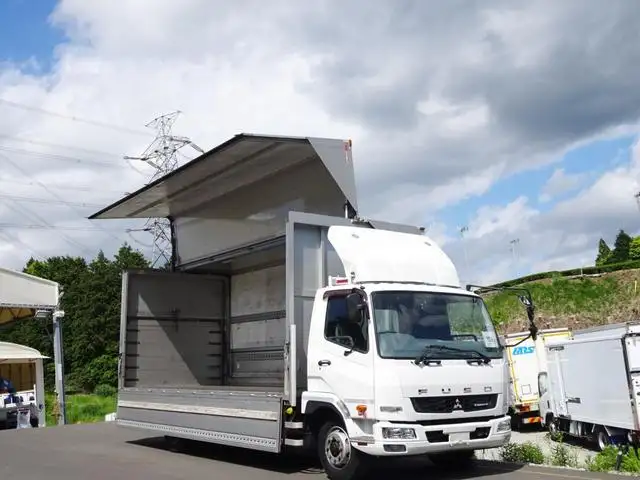 三菱 ファイター 中型/増トン ウイング パワーゲート TKG-FK72FY の中古トラック【車両No.167203】