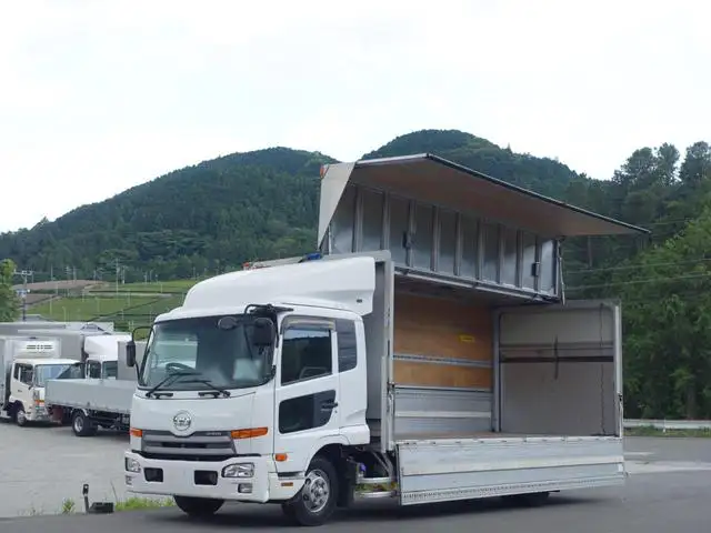 日産UD コンドル 中型/増トン ウイング パワーゲート ベッド の中古トラック【車両No.167193】