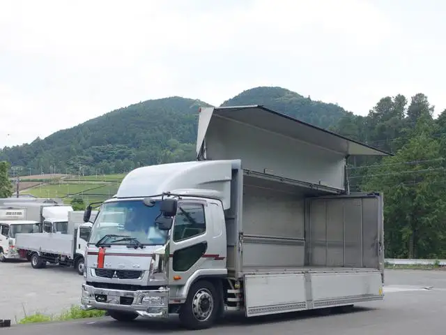 三菱 ファイター 中型/増トン ウイング 床鉄板 ジョルダー の中古トラック【車両No.167091】
