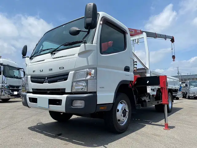 三菱 キャンター 小型 クレーン付 4段 ラジコン の中古トラック【車両No.167083】