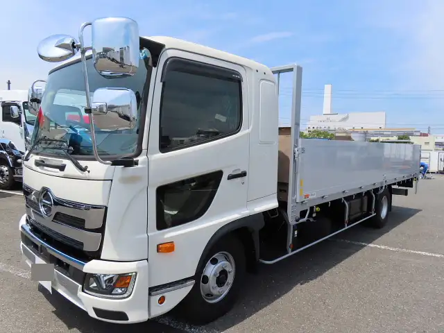 日野 レンジャー 中型/増トン 平ボディ エアサス ベッド の中古トラック【車両No.167045】