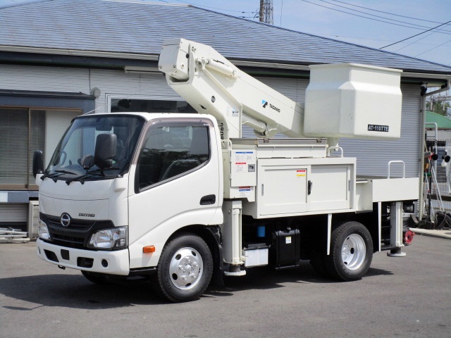 日野 デュトロ 小型 高所・建柱車 高所作業車 電工仕様｜画像1