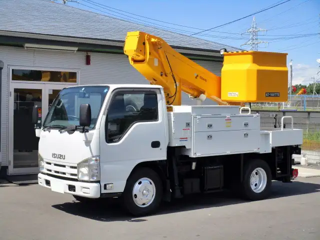 いすゞ エルフ 小型 高所・建柱車 高所作業車 電工仕様 の中古トラック【車両No.166743】
