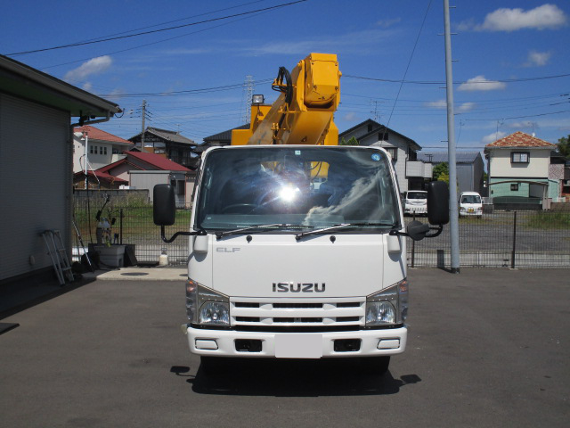 いすゞ エルフ 小型 高所・建柱車 高所作業車 電工仕様｜画像2