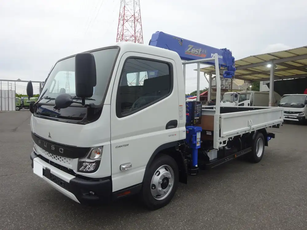 三菱 キャンター 小型 クレーン付 6段 ラジコン の中古トラック【車両No.167259】