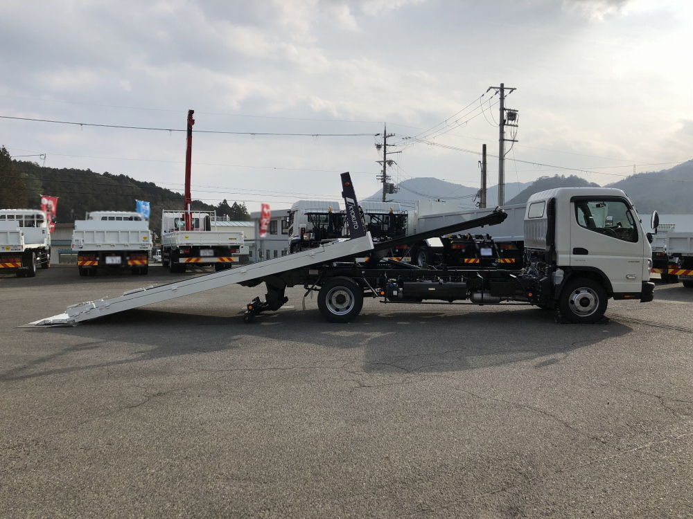 三菱 キャンター 小型 車両重機運搬 ラジコン ウインチ｜画像3