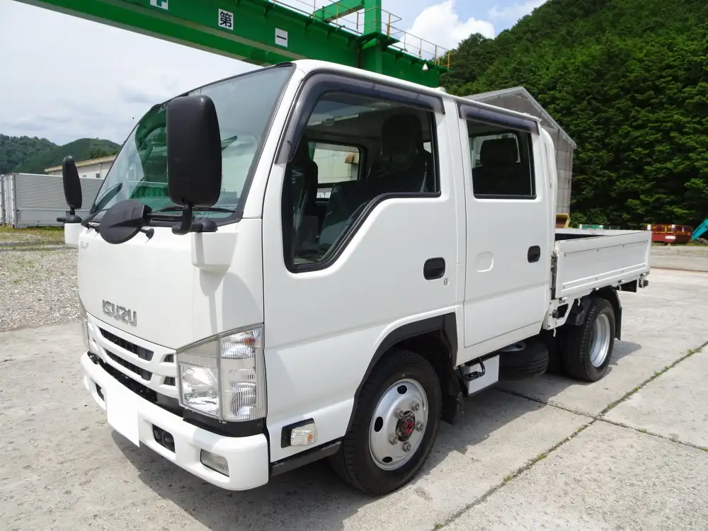 いすゞ エルフ 小型 平ボディ Wキャブ TRG-NJS85A の中古トラック【車両No.167257】
