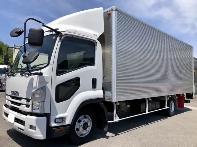 いすゞ フォワード 中型/増トン アルミバン パワーゲート TKG-FRR90S2 の中古トラック【車両No.167291】