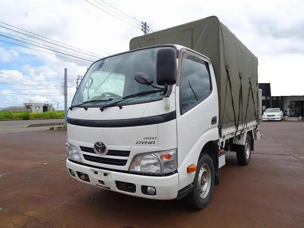 トヨタ ダイナ 小型 平ボディ 幌 パワーゲート の中古トラック【車両No.167379】