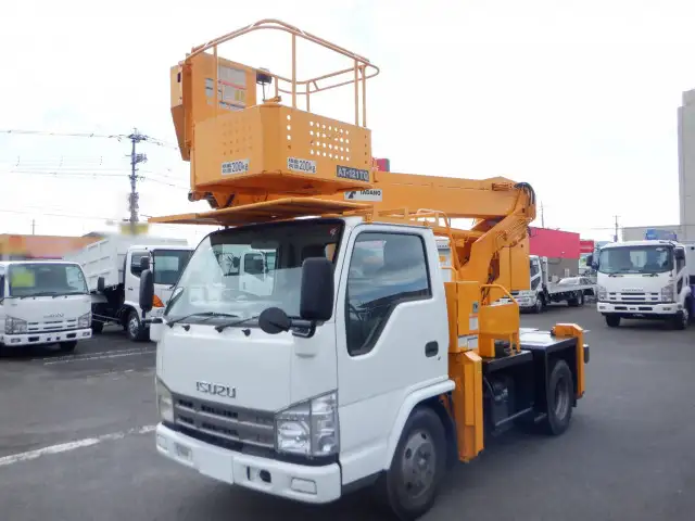 いすゞ エルフ 小型 高所・建柱車 高所作業車 BDG-NKR85N の中古トラック【車両No.167294】