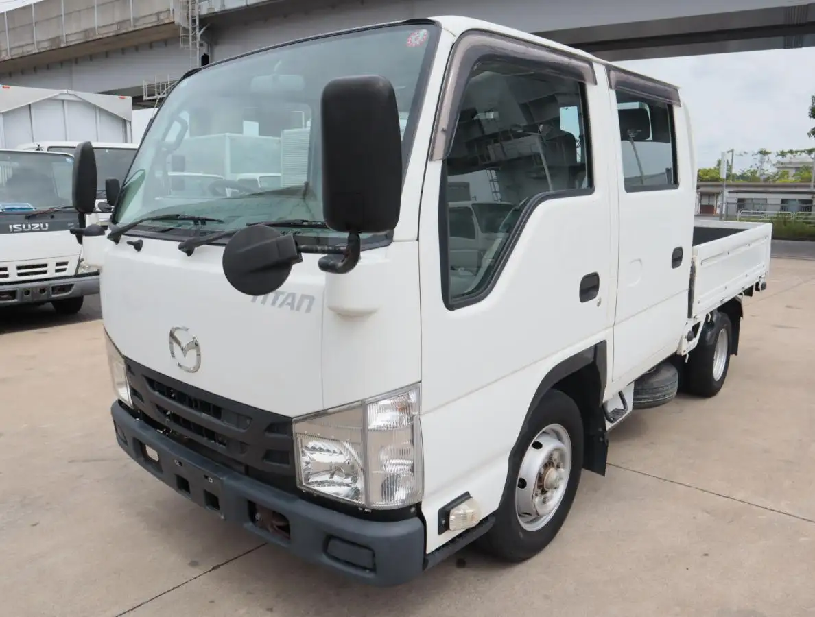 マツダ タイタン 小型 平ボディ Wキャブ 床鉄板 の中古トラック【車両No.167050】